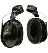 3M Peltor H520P3G  Helmet Earmuff