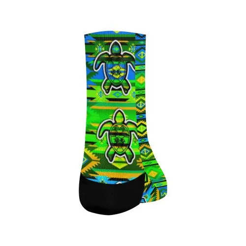 Adobe-Nature-Turtle Crew Socks