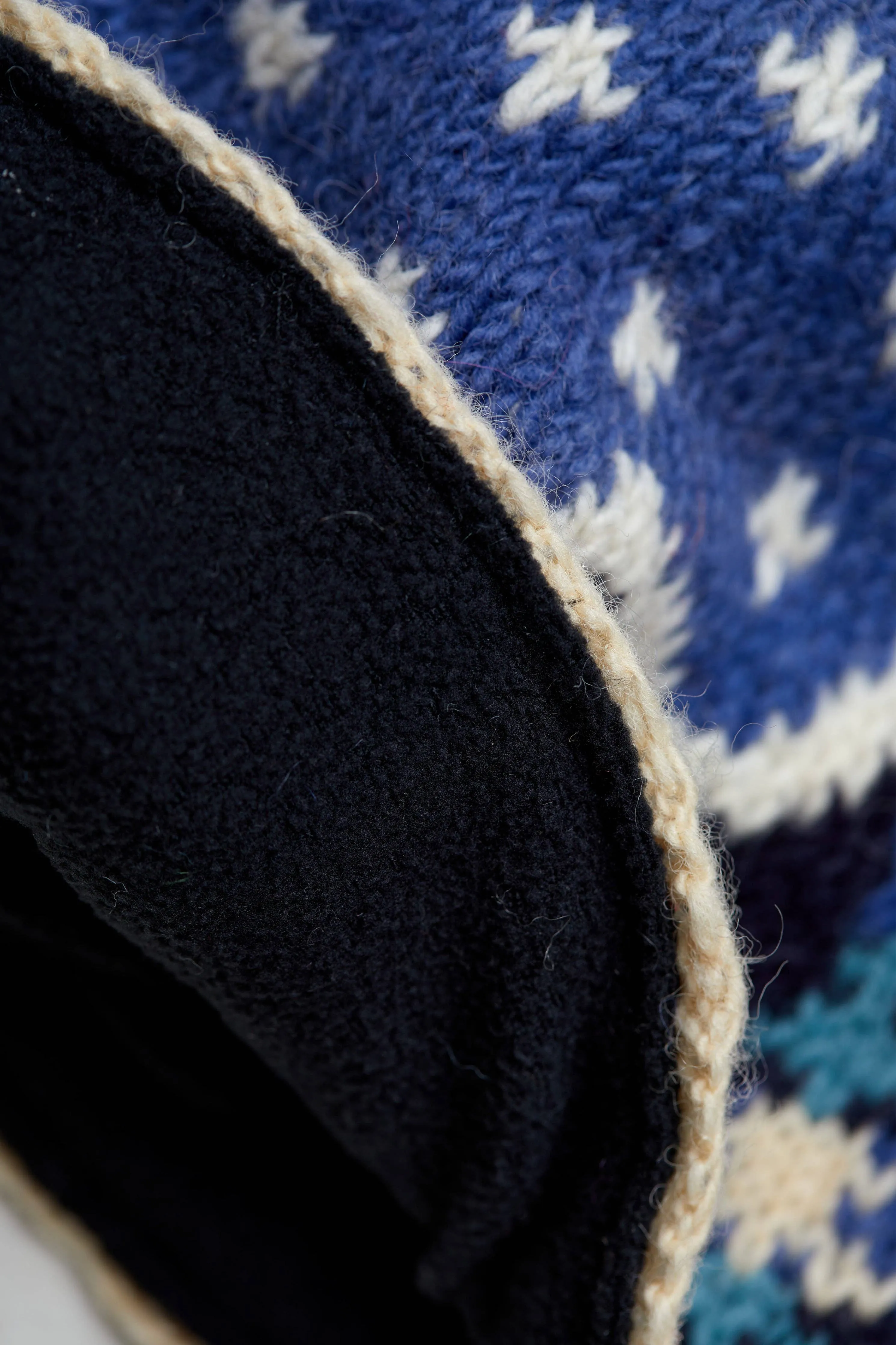 Alpine Villa Blue Convertible Mittens