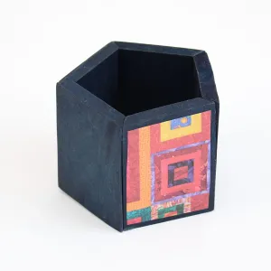 Artsy Wooden Penelope Bracelet Blue