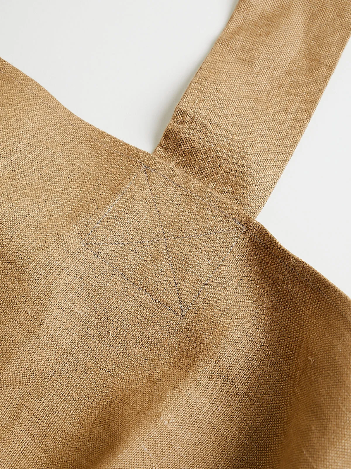 Borsa Bag Spi Fondo Quadro Corta in Dark Natural