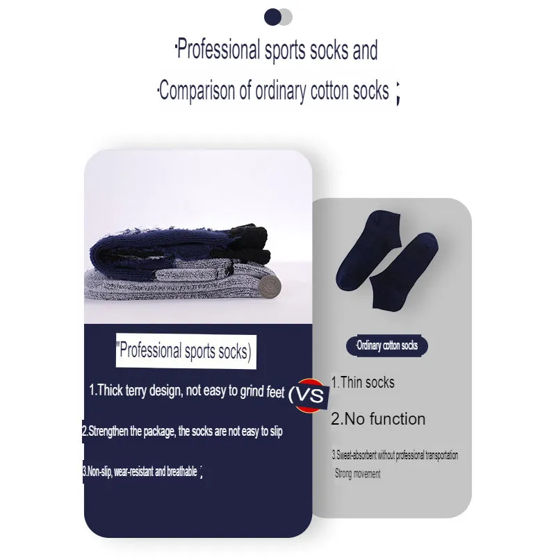 Elite basketball socks, famous county men's and women's actual combat training socks, professional thickened and pressurized sports socks, towel socks