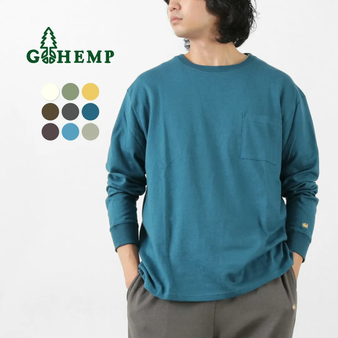 GOHEMP / Low Pocket T-Shirt