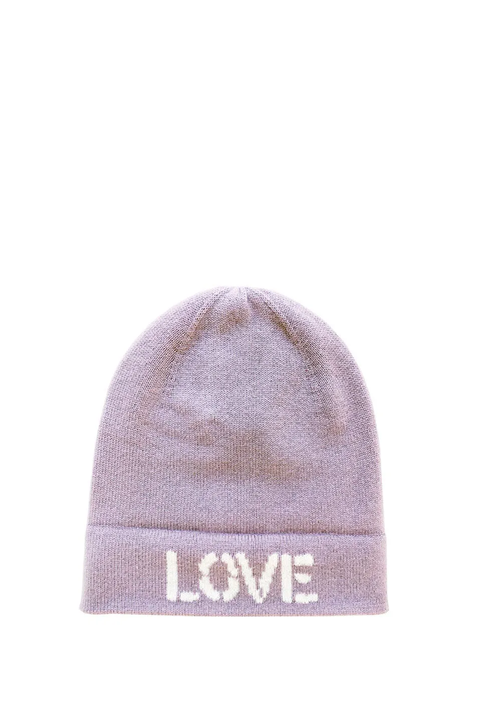 Kerri Rosenthal Cashmere Love Beanie In Dusty Lilac