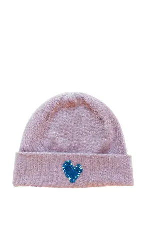 Kerri Rosenthal Cashmere Love Beanie In Dusty Lilac