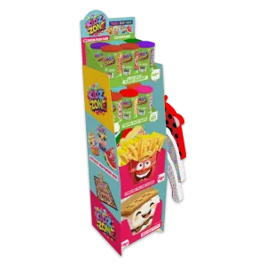 Kids Zone Plush Assortment Floor Display - 30 Pieces Per Retail Ready Display 88566