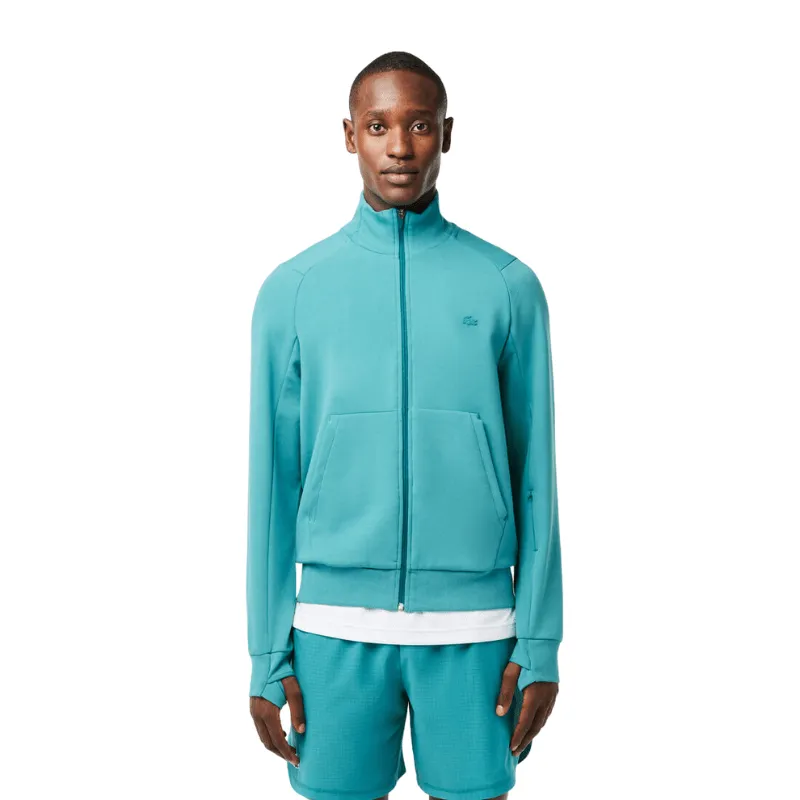 Lacoste High Neck Blend Zip Jogger Sweatshirt - Men's