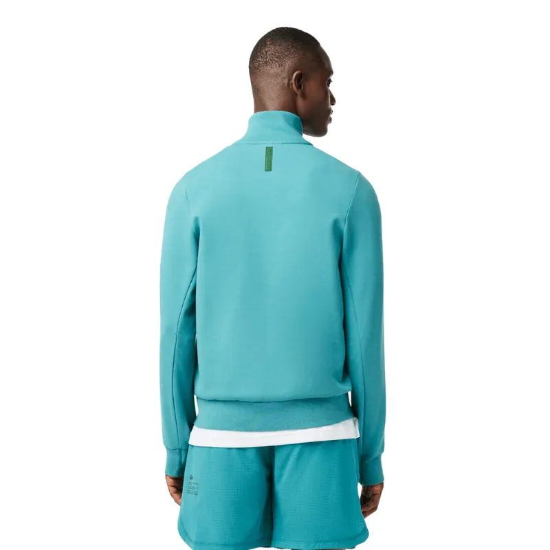 Lacoste High Neck Blend Zip Jogger Sweatshirt - Men's