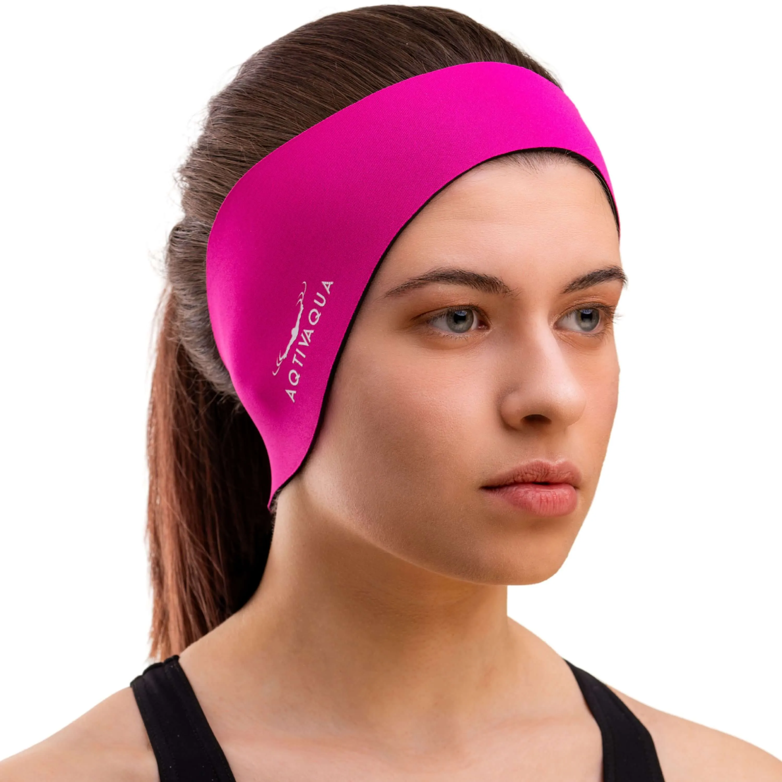 Neoprene Swimming Headband - Swim Ear Band Protection Cover - Hair Guard - Keep Ear Plugs IN
