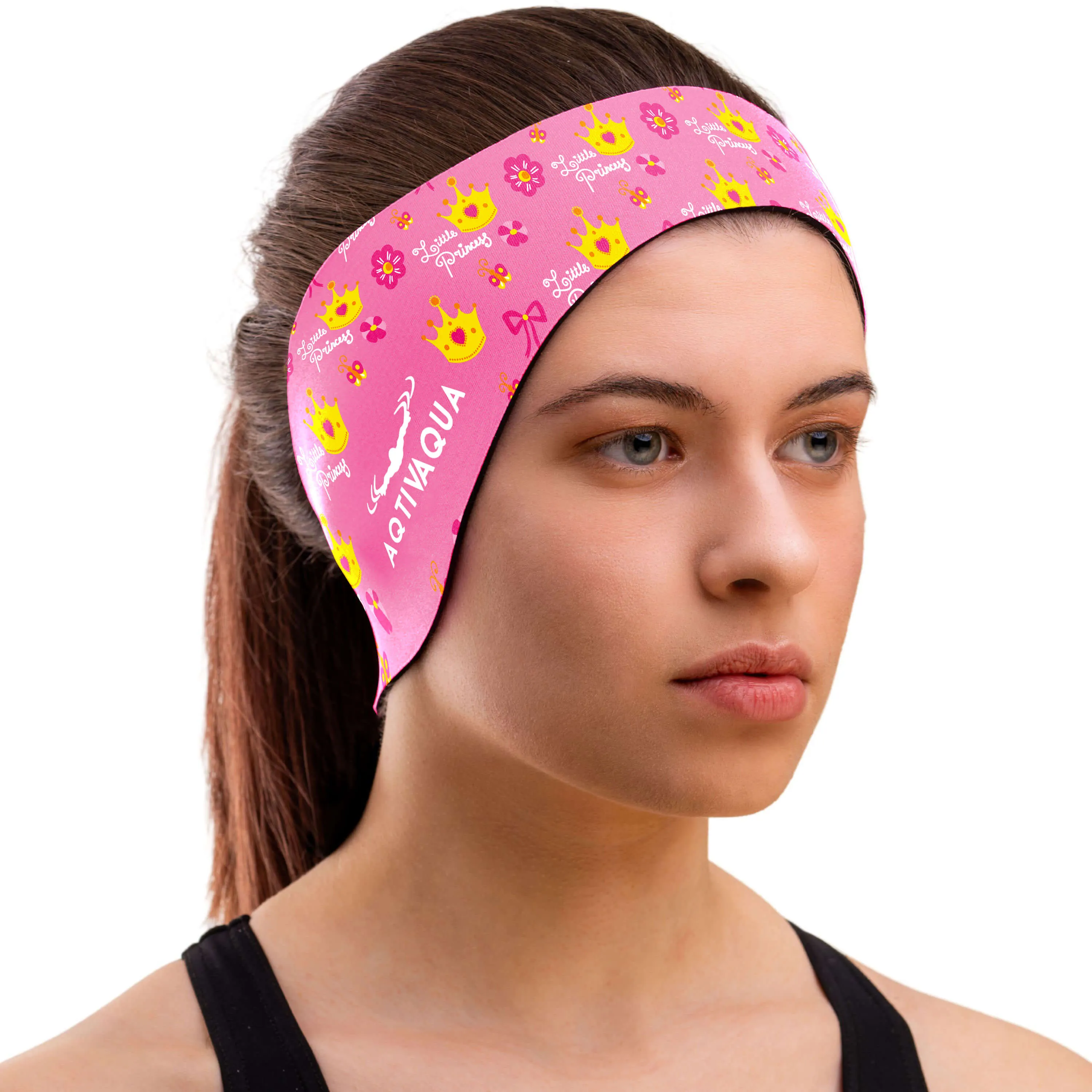 Neoprene Swimming Headband - Swim Ear Band Protection Cover - Hair Guard - Keep Ear Plugs IN