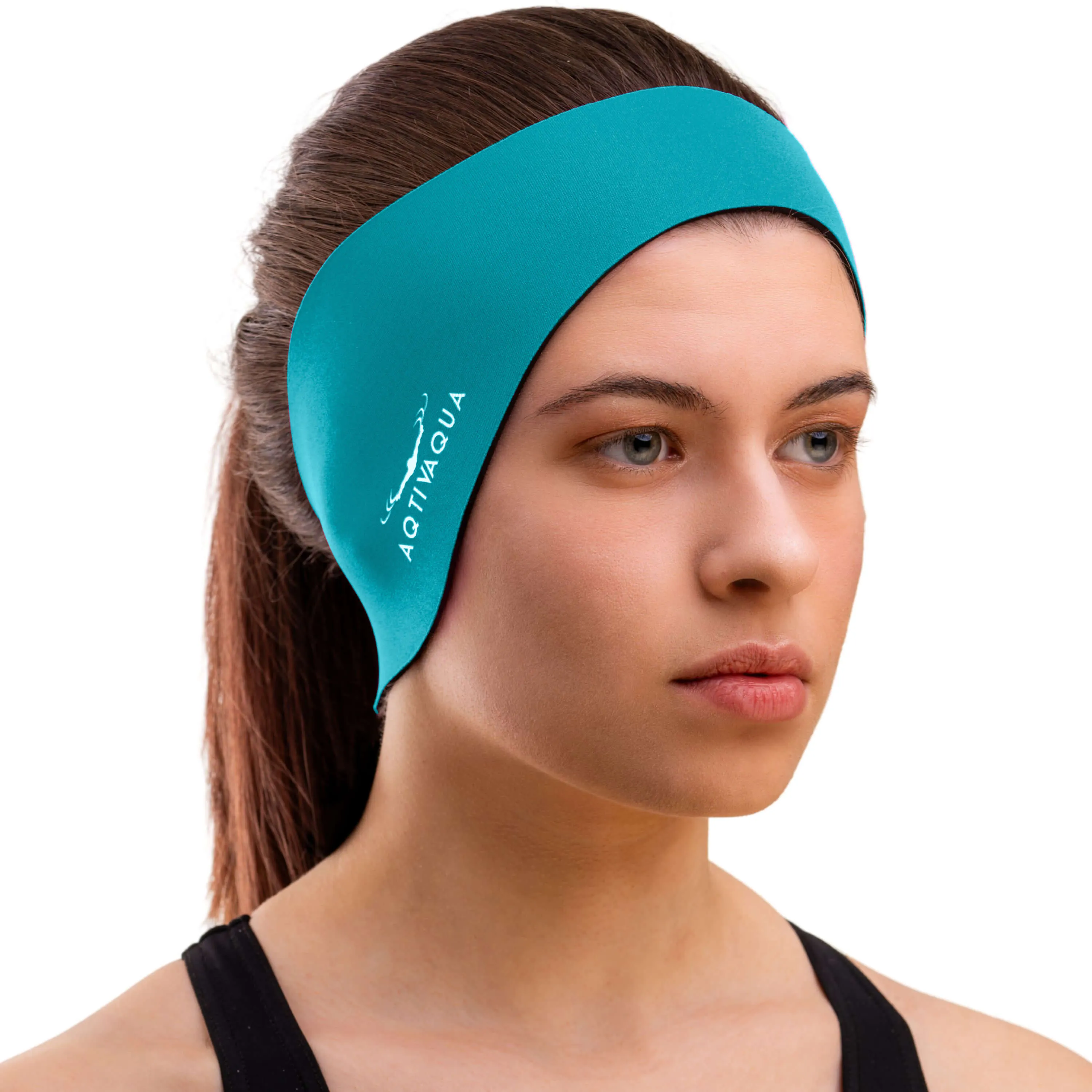 Neoprene Swimming Headband - Swim Ear Band Protection Cover - Hair Guard - Keep Ear Plugs IN