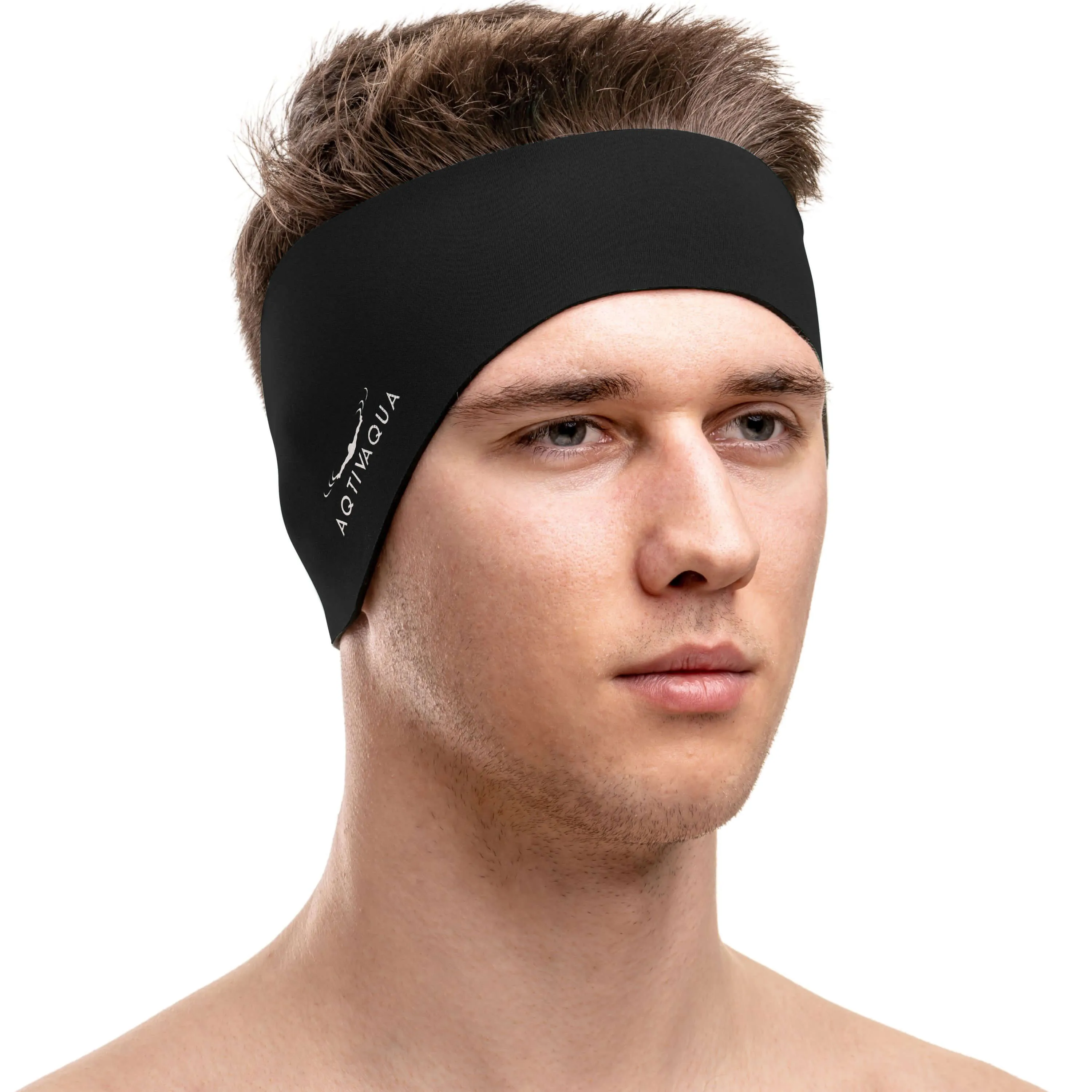 Neoprene Swimming Headband - Swim Ear Band Protection Cover - Hair Guard - Keep Ear Plugs IN