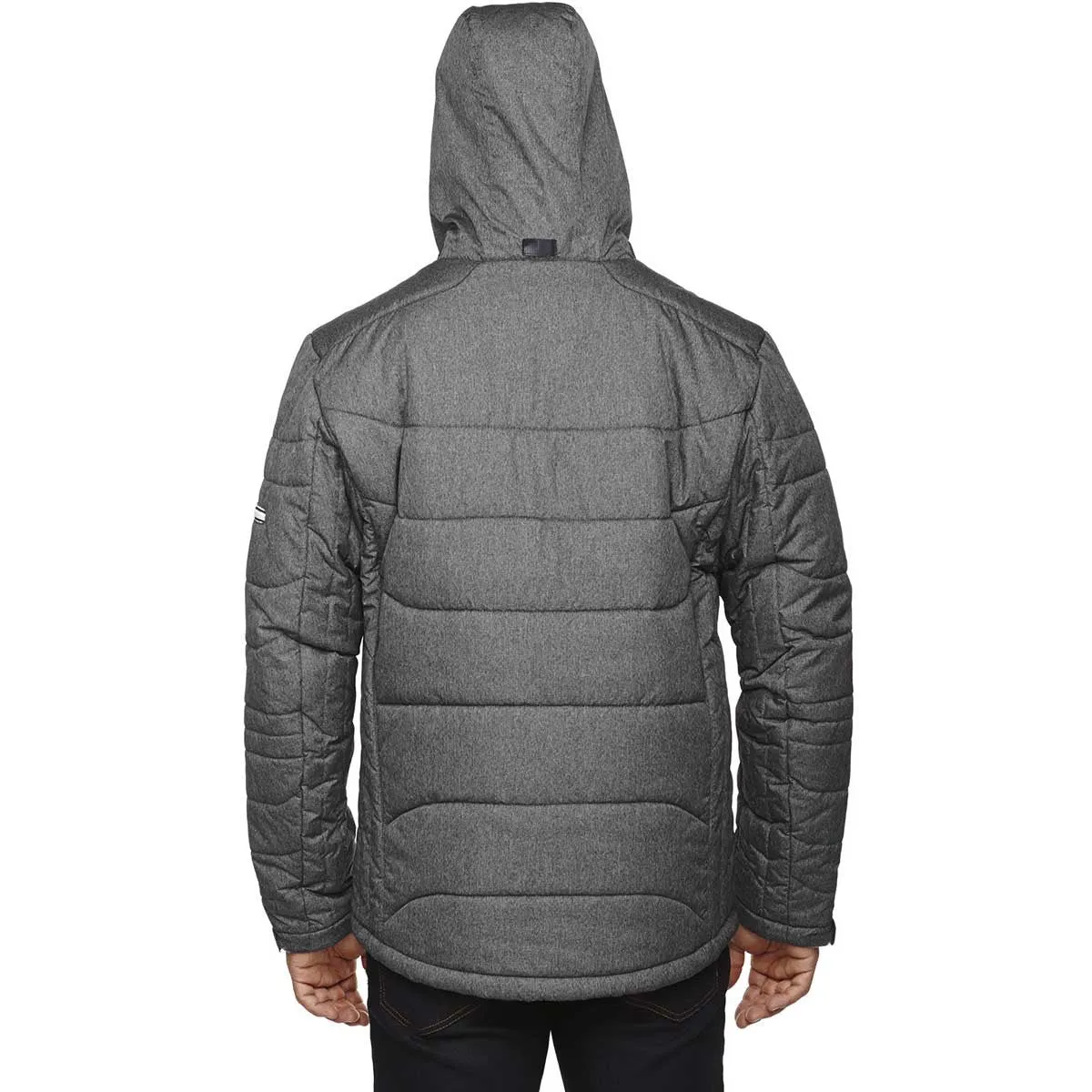 North End Men's Carbon Heather Jacket with Heat Reflect Technology