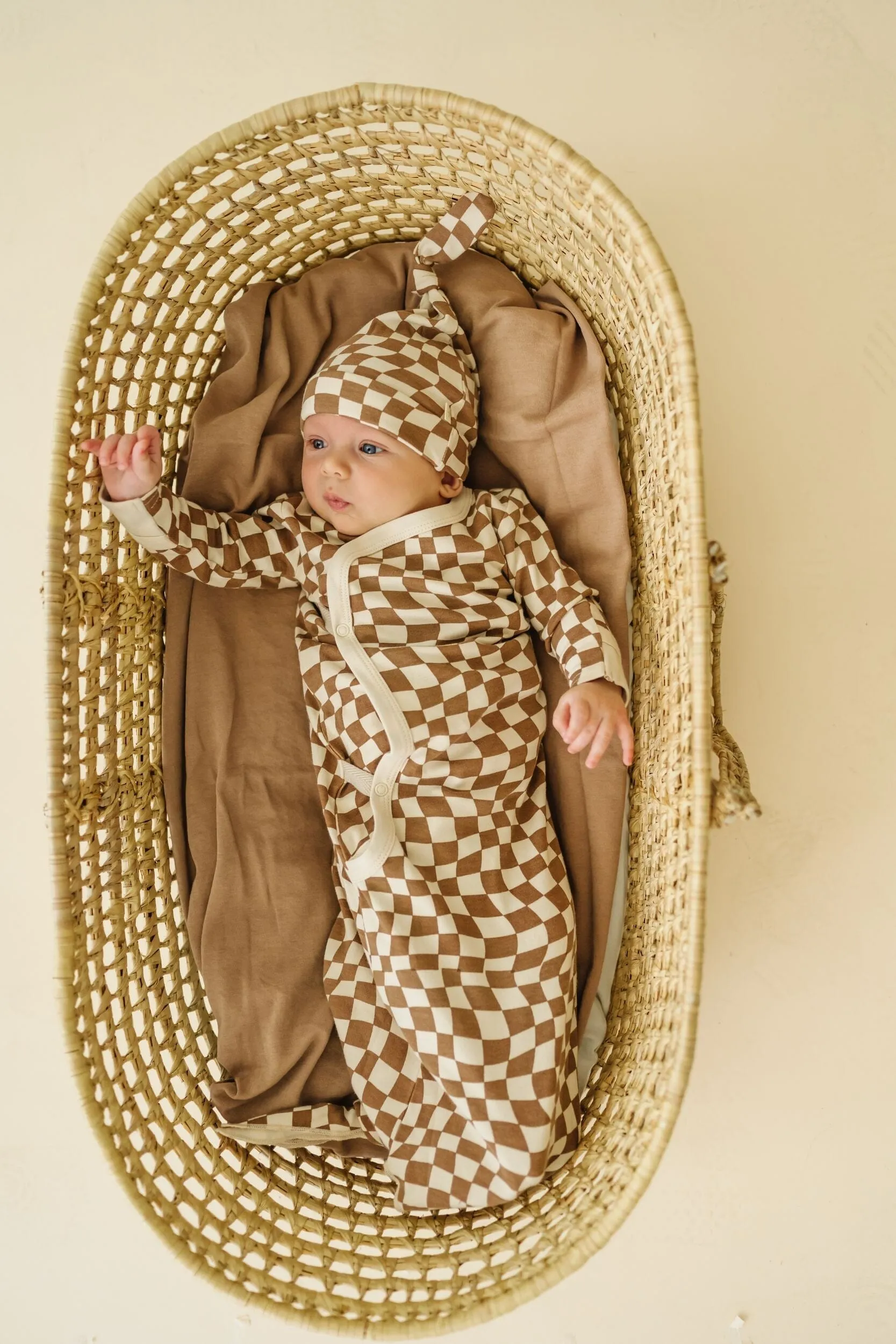 Organic Kimono Knotted Sleep Gown | Groovy