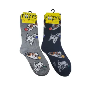Playful Puppies Women's Crew Socks