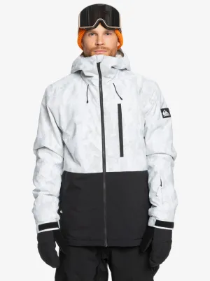 Quiksilver Mission Printed Block Snow Jacket - Men's