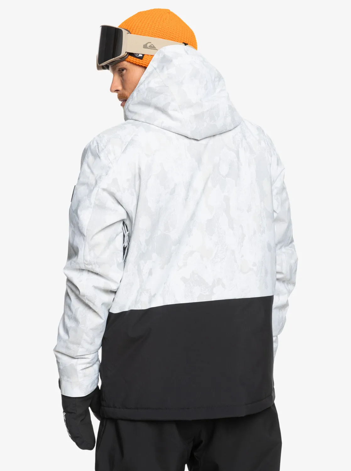 Quiksilver Mission Printed Block Snow Jacket - Men's