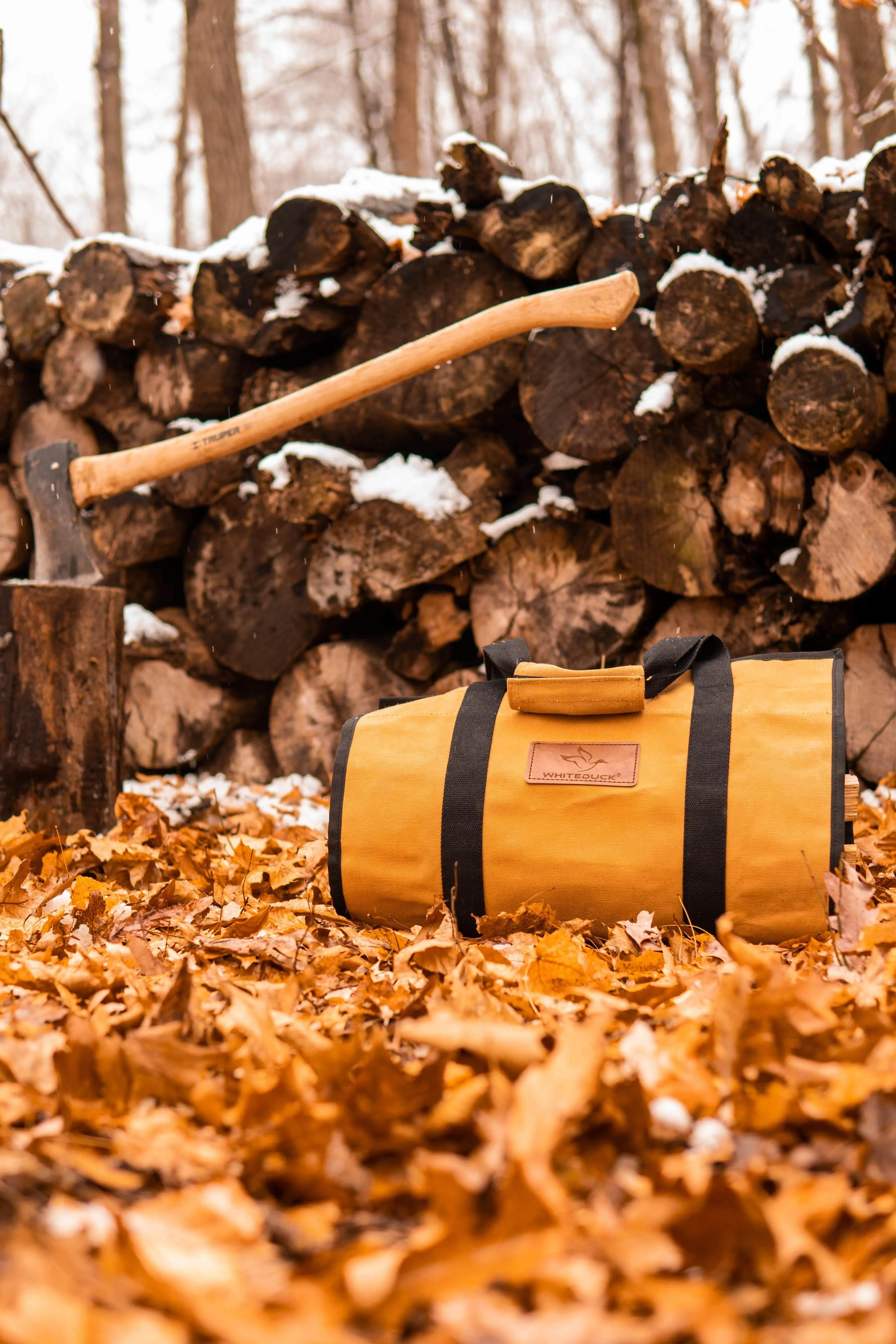 Rectangle Canvas Firewood Log Carriers