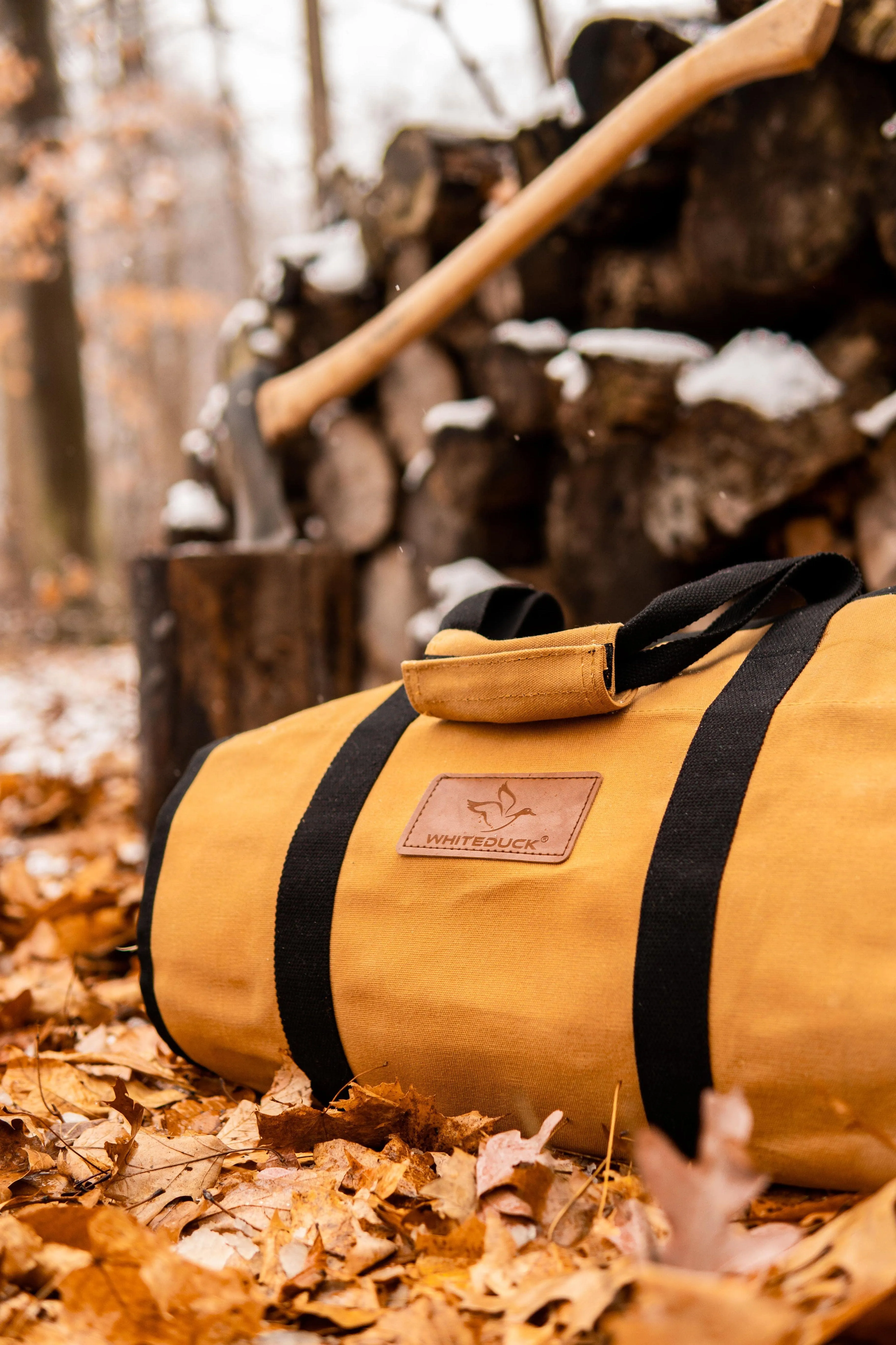 Rectangle Canvas Firewood Log Carriers
