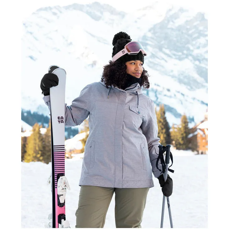 Roxy Billie Snow Jacket Heather Grey (SJEH)