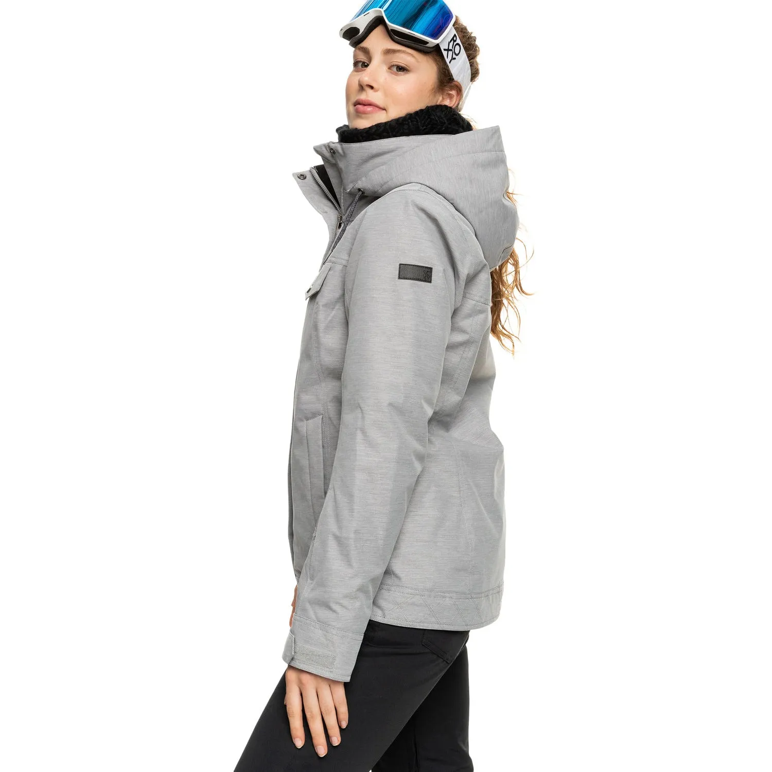 Roxy Billie Snow Jacket Heather Grey (SJEH)