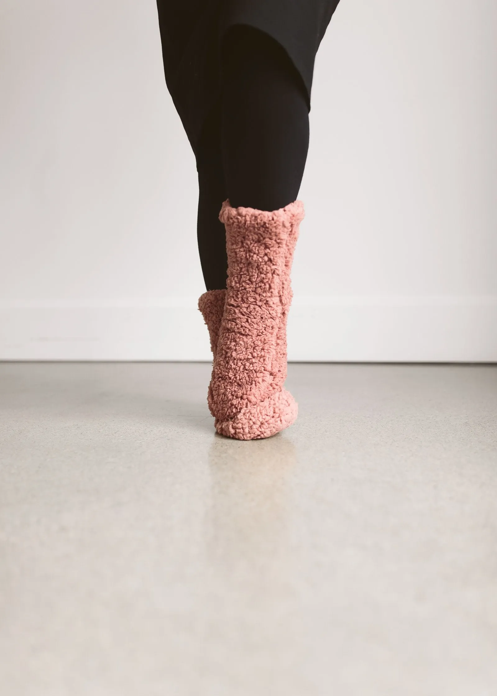 Sherpa Slipper Socks-FINAL SALE