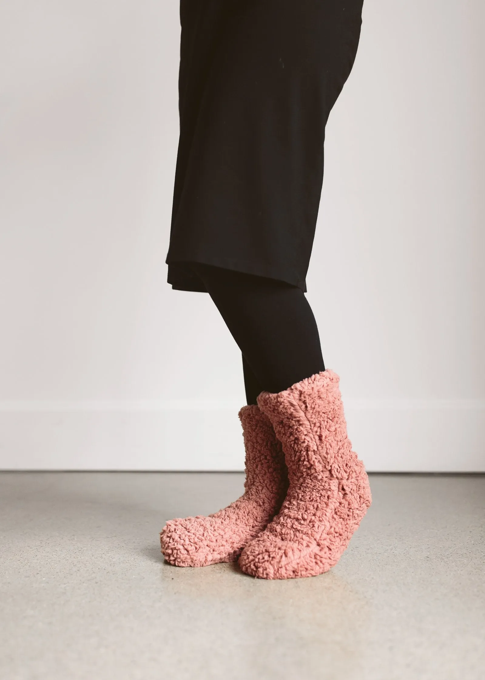 Sherpa Slipper Socks-FINAL SALE
