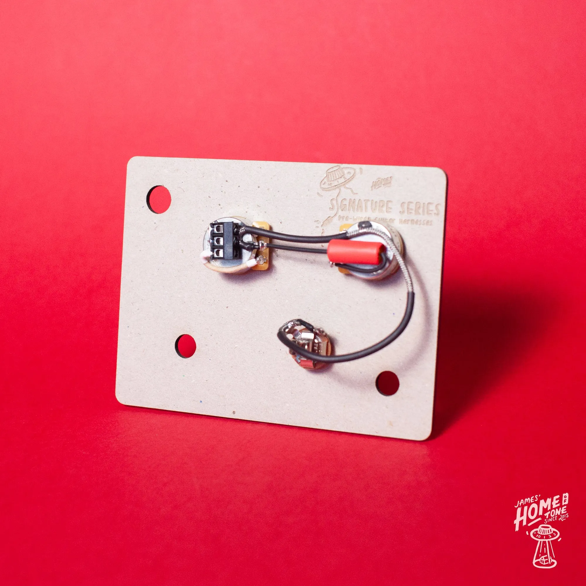 Solderless Pre-Wired Guitar wiring harness | 50s Les Paul Junior kit | Right handed