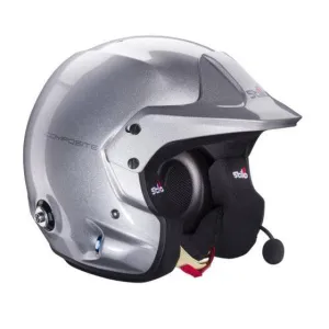 Stilo Venti Trophy Plus SA2020/FIA 8859-2015 Rally Helmet - Silver