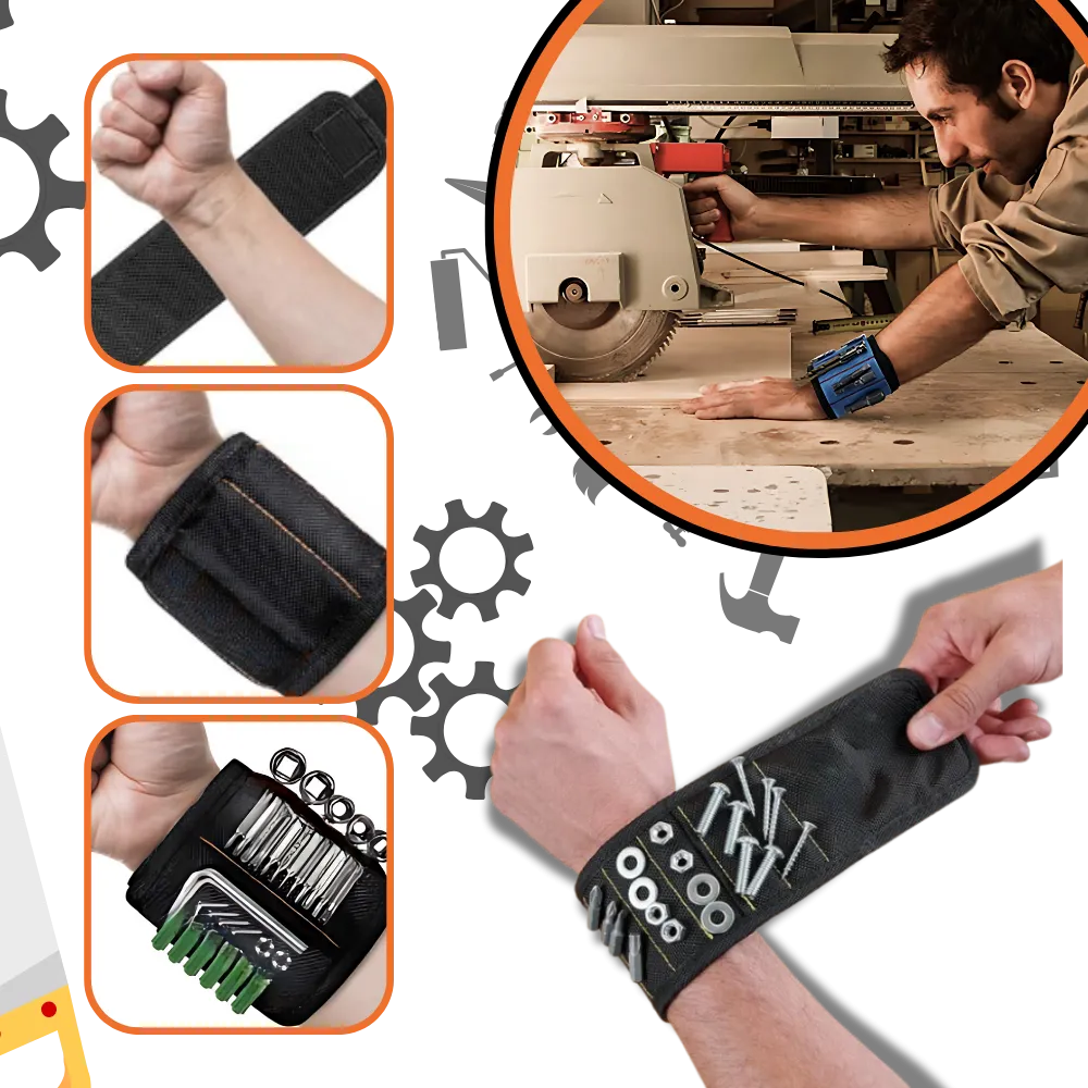 Strong Oxford Cloth Magnetic Wristbands