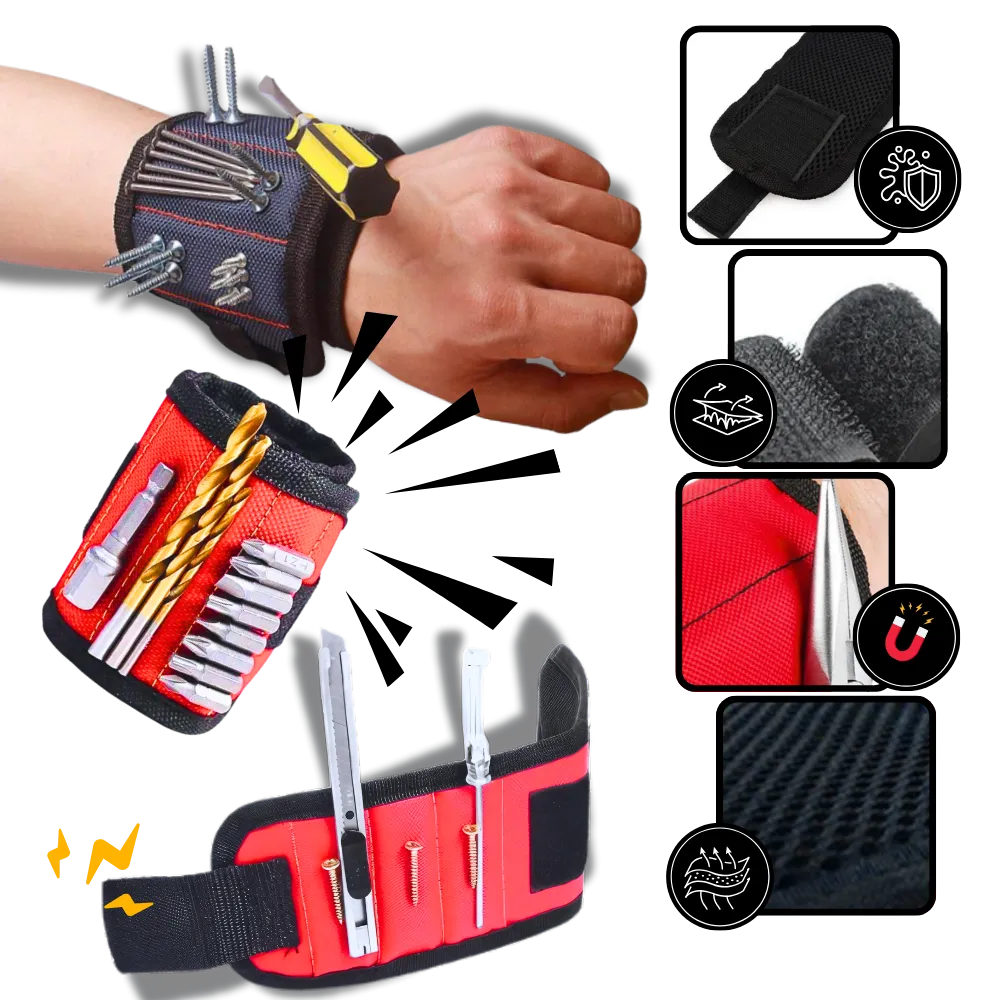 Strong Oxford Cloth Magnetic Wristbands