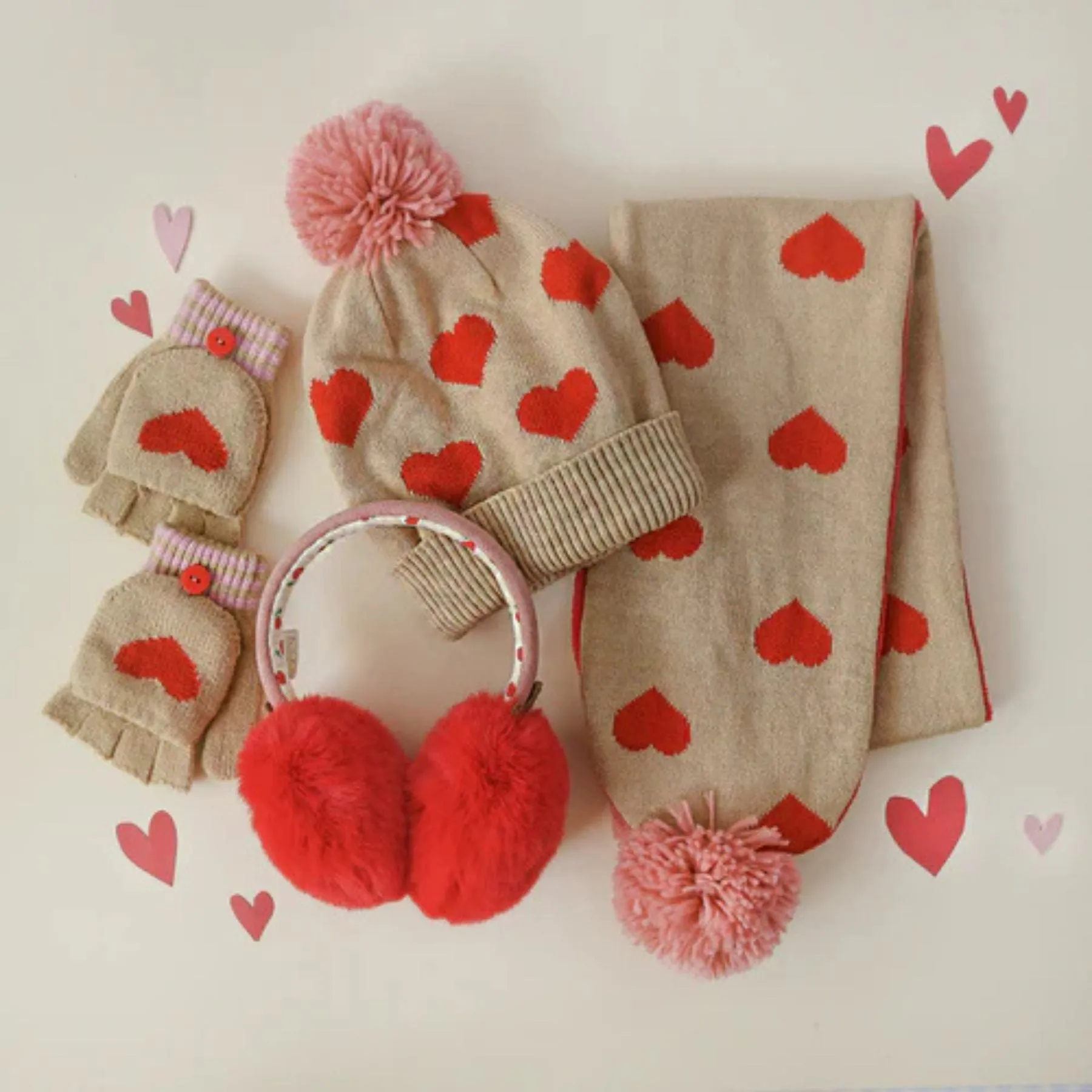 Sweetheart Knitted Hat