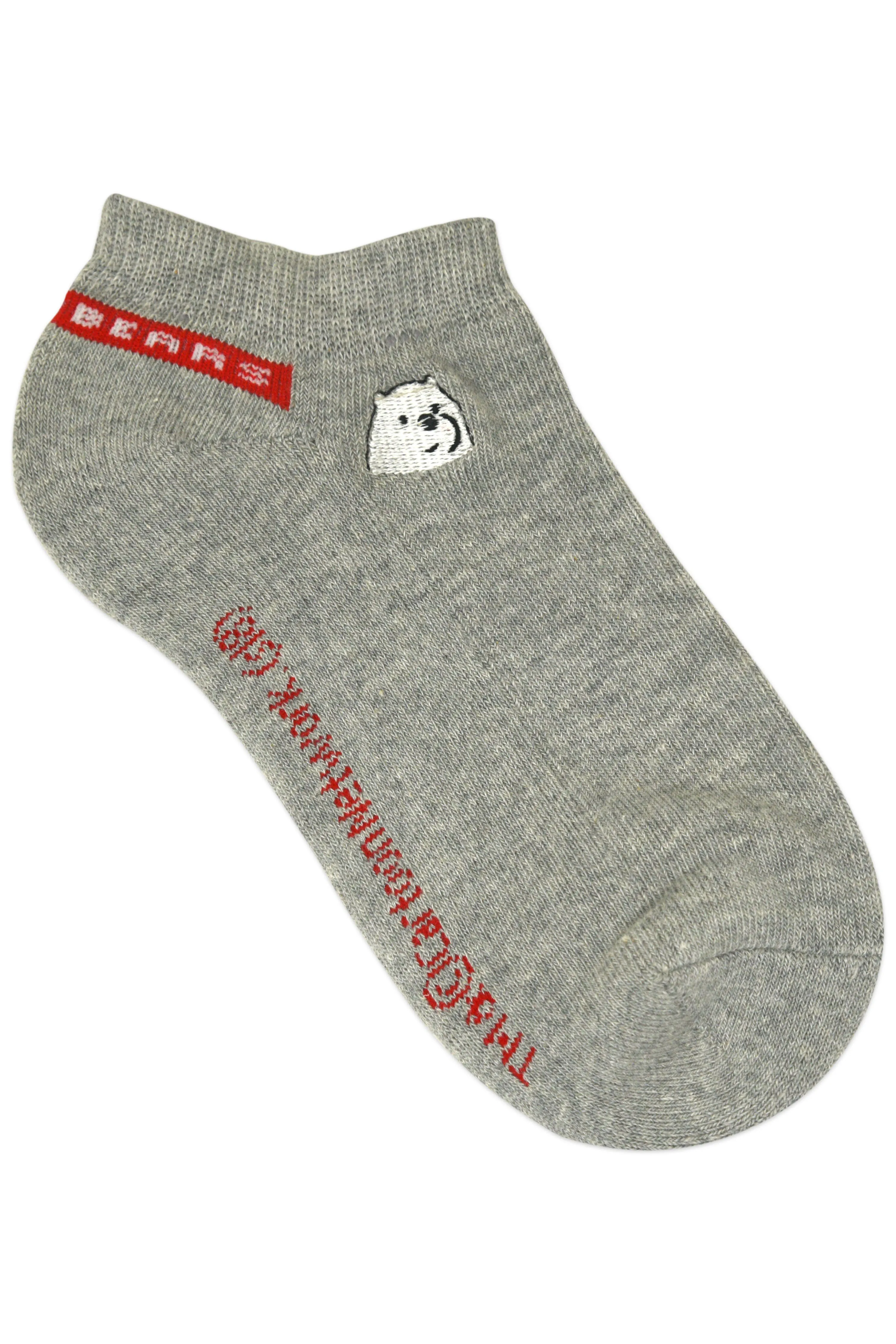 We Bare Bears By Balenzia Low Cut Socks for Kids (Pack of 3 Pairs/1U)