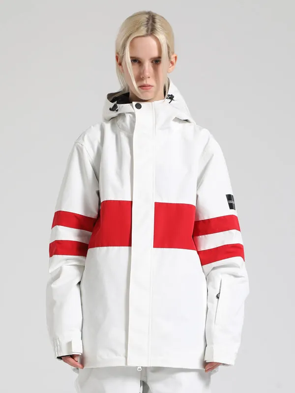 Women's Gsou Snow Light Zone Stripe Snow Jacket