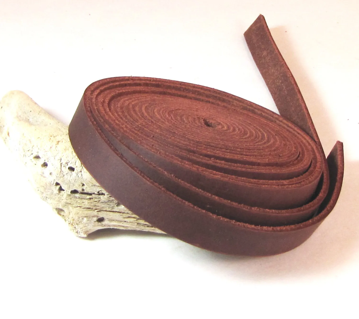 Wrap Bracelet,  wrap leather, narrow Leather strips , leather Strapping .5 inch, 1/2 inch Brown, 2 60 inch strips 120 inches Soft supple
